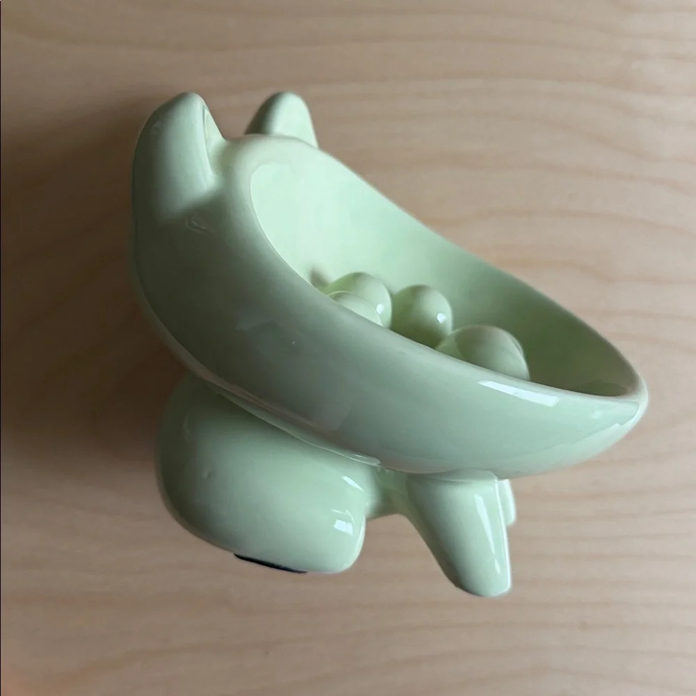 Ceramic Slow Feeder Bowl for Dog or Cat